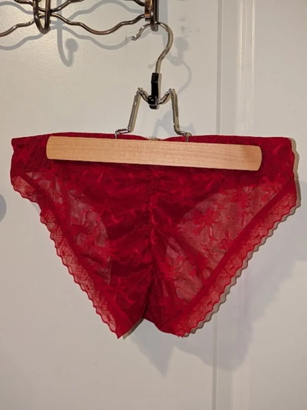 Jessica Simpson Red Bow Night Set Tank and Underwear